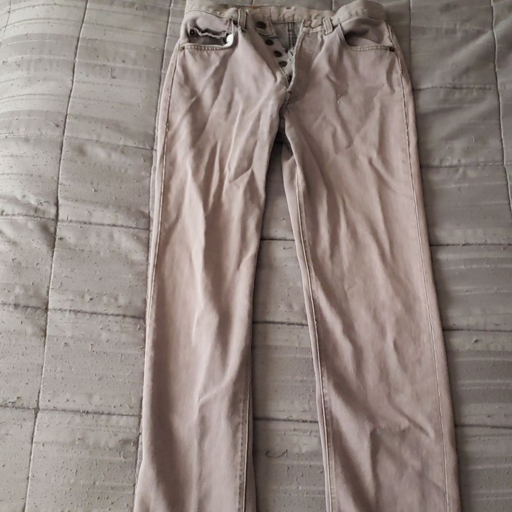 Purple/brown high waisted vintage jean. Size 0
